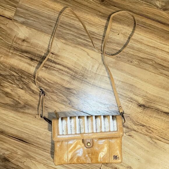The Sak | Striped Foil Leather Crossbody P… - Picture 1 of 4
